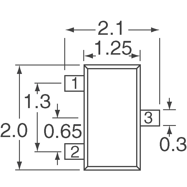 MA3J74100L Panasonic Electronic Components  Diodos - Rectificadores - Sencillos